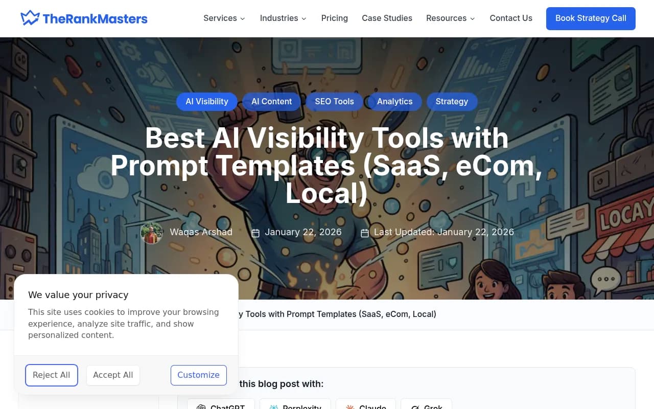 AI visibility tool comparison