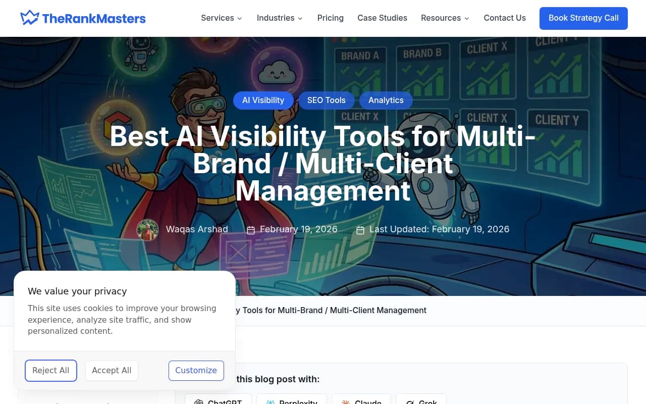 Best AI Visibility Tools for Multi-Client Teams