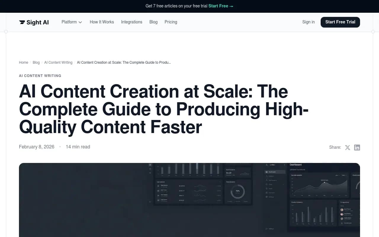 Multi-agent content creation workflow diagram