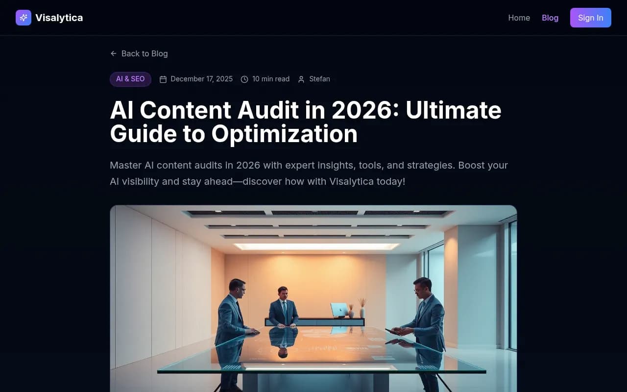 AI Content Audit Guide