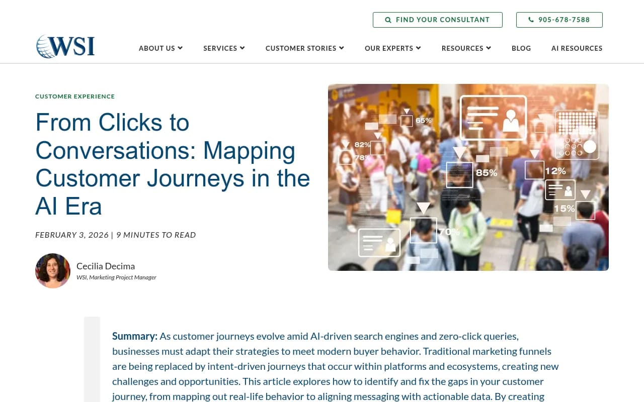 Customer journey mapping
