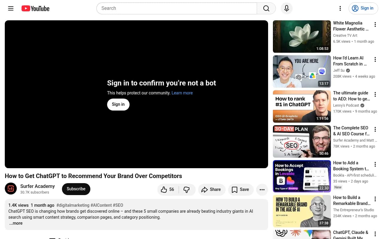 How small B2B brands dominate ChatGPT recommendations through content strategy