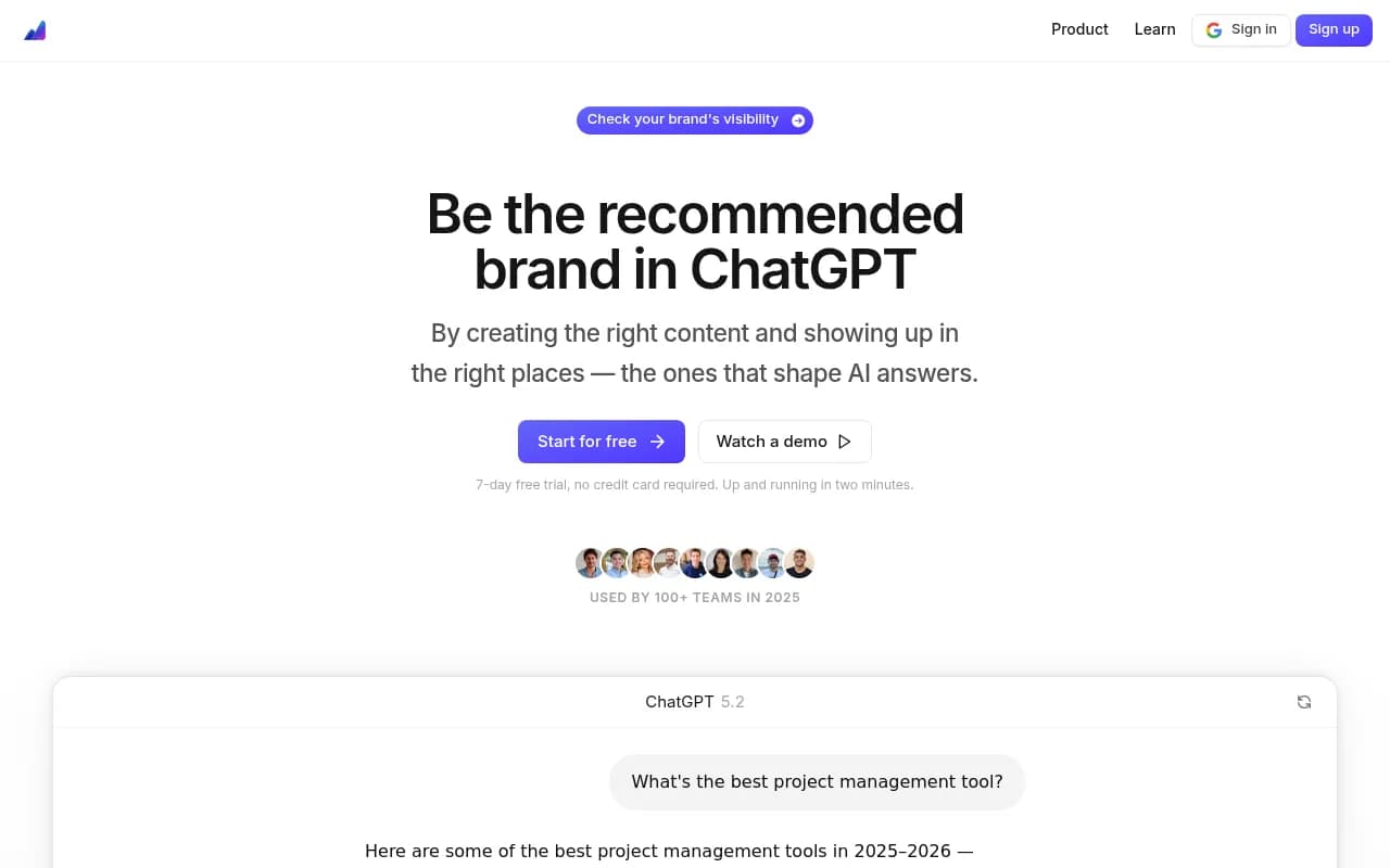 Screenshot of Airefs website
