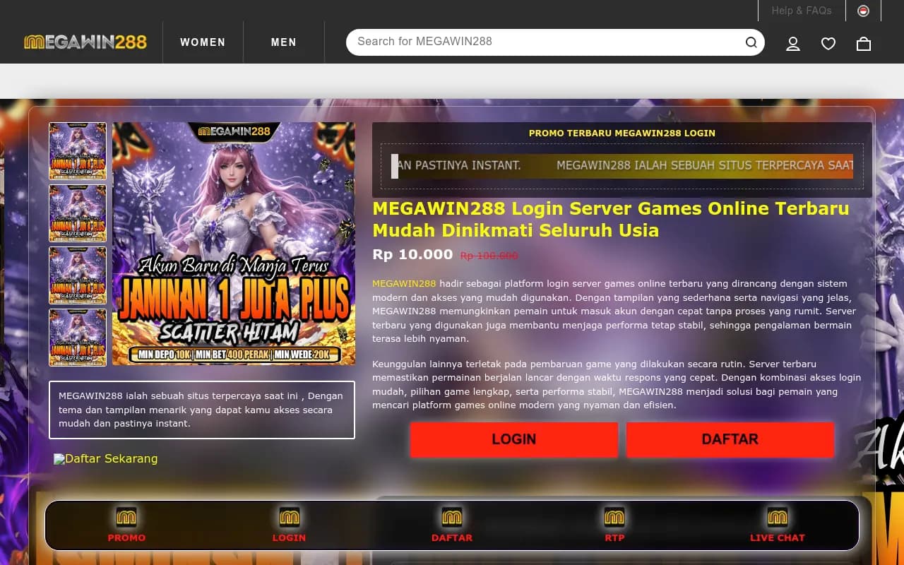 Screenshot of RankAtom website